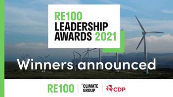 RE100 Leadership Awards 2021 winners announced